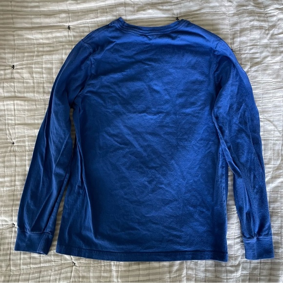 Patagonia Save our Home Planet Long-sleeve Kid T-shirt szL blue - Picture 2 of 6